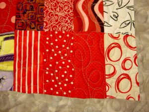 Quilting, detail