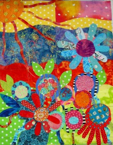 Flower Garden, in process