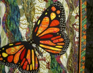Butterfly Quilt by Dale Fleming (detail)