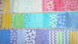 Jelly Roll for Zig Zaggy Quilt
