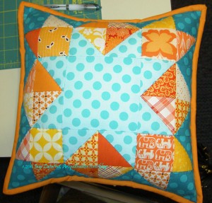 Kathleen's Secret Swap Pillow 2011