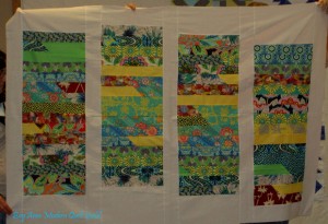 Peggy's Jelly Roll quilt