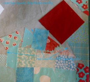 Cover fusible with fabric