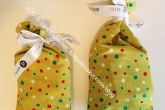 Two Green Gift Bags