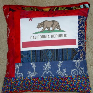 2011 NSGW Bear Flag Pillow #1