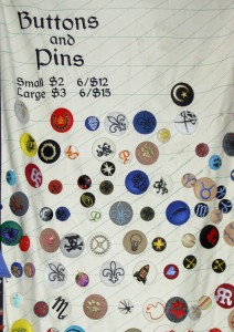 Embroidered Buttons