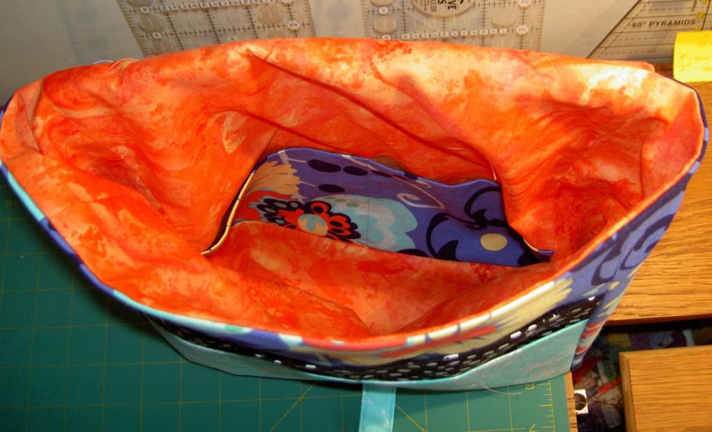 Inside Messenger Bag