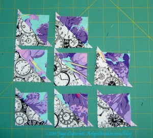 Triangle Technique Artquiltmaker Blog