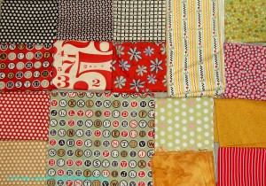 Fabric selection for quilt