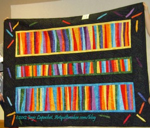 Crayon quilt