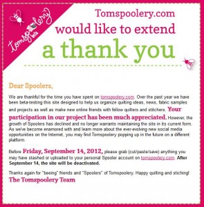 Tomspoolery Sad Day