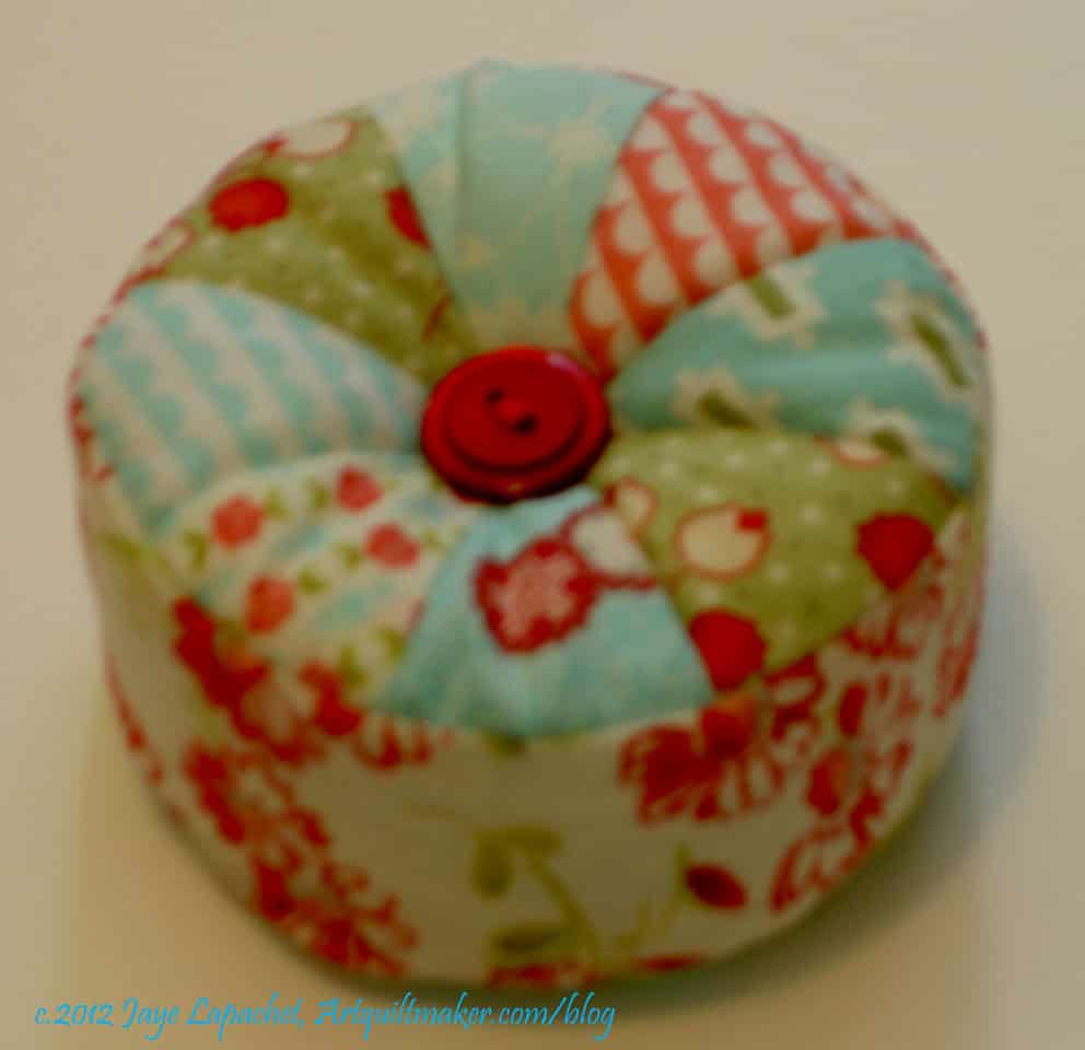 Pincushion front