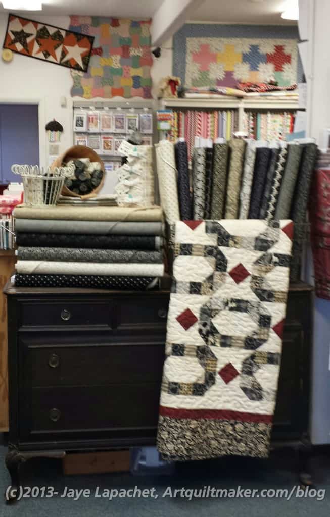 Little Black Dress & Lozenge Quilt
