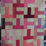 Pink T Quilt front