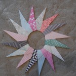 Origami Paper Wreath