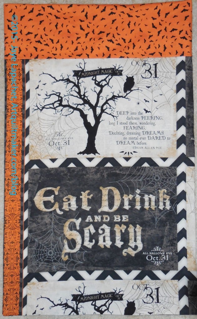 College Hallowe'en Pillowcase #2
