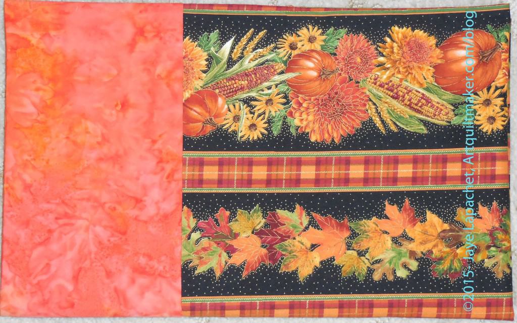 Thanksgiving Pillowcase