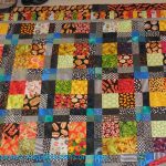 Food Quilt #3: Finished top
