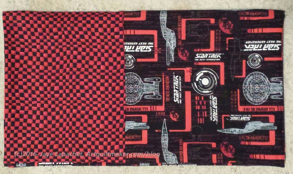 Small check Star Wars Pillowcase