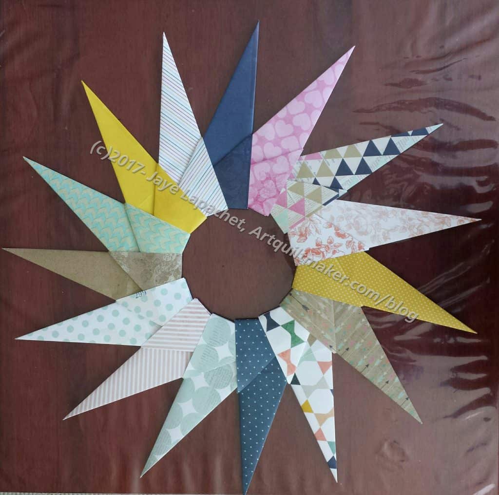 Paper Wreath n.5