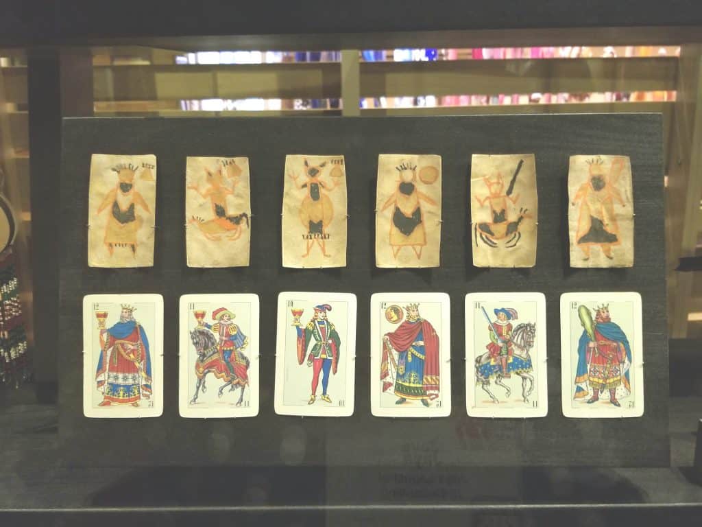 Early Playing Cards, Heard Museum, Phoenix