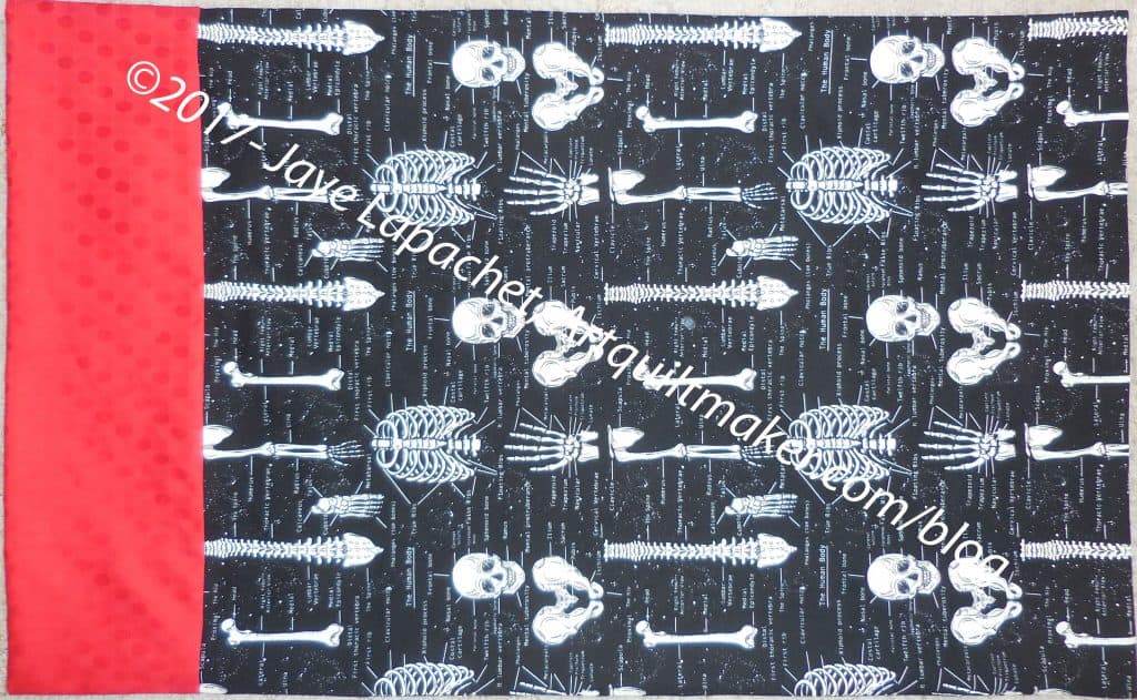 Skeleton Pillowcase