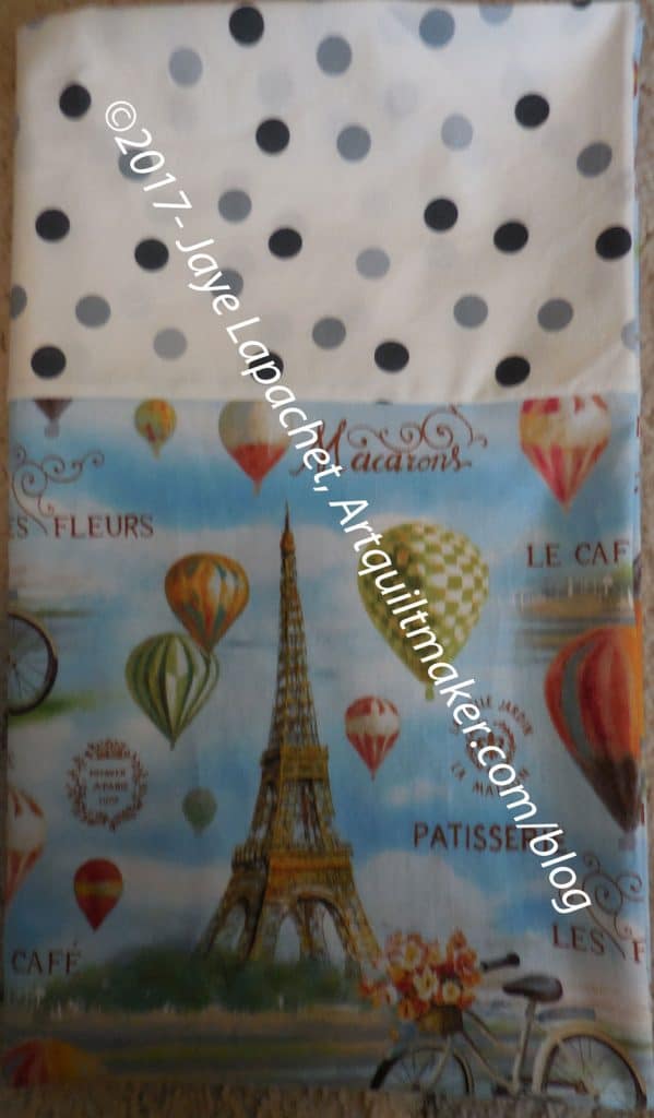 Paris Hot Air Pillowcase