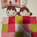 Finished quilt of Hansel & Gretel