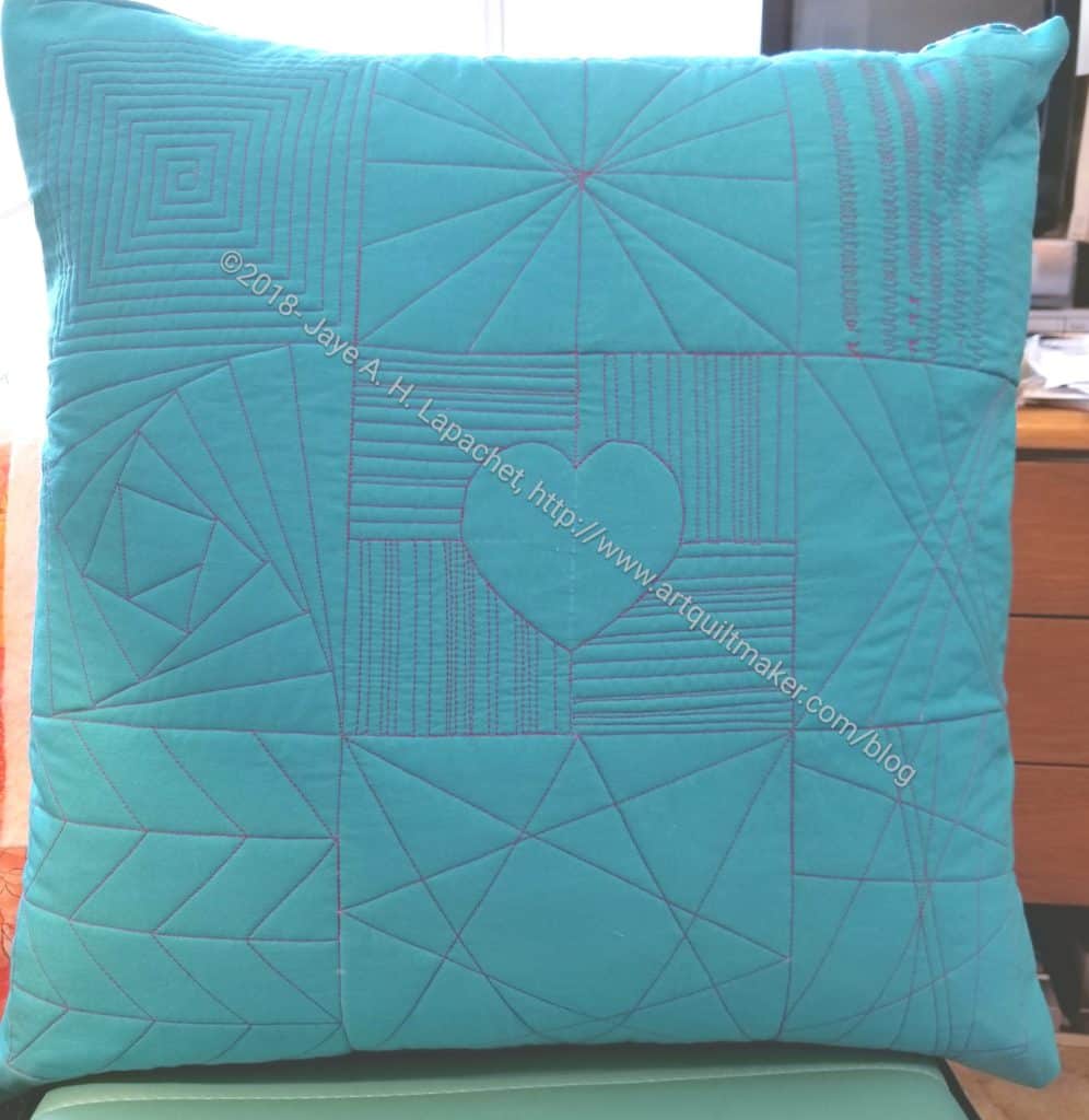 Walking Foot WOW pillowcover