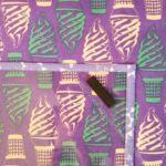 Crafty Gemini Sewing Machine Mat detail (in process)