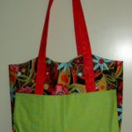 Big flower tote
