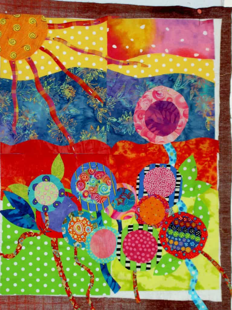 Flower Garden in process