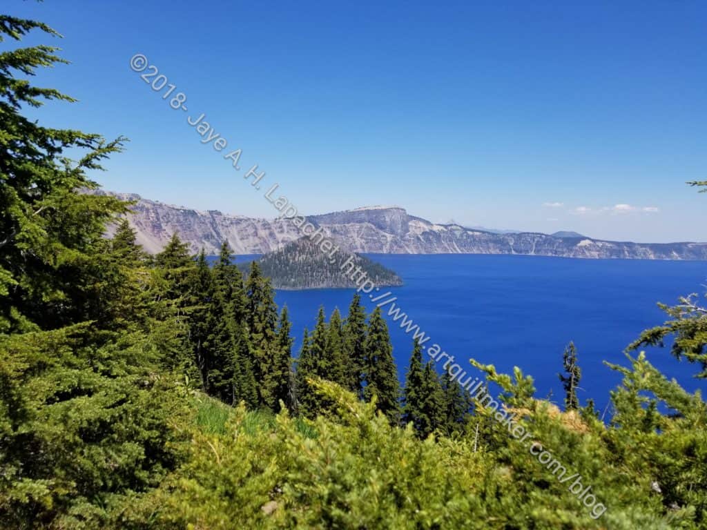 Crater Lake left