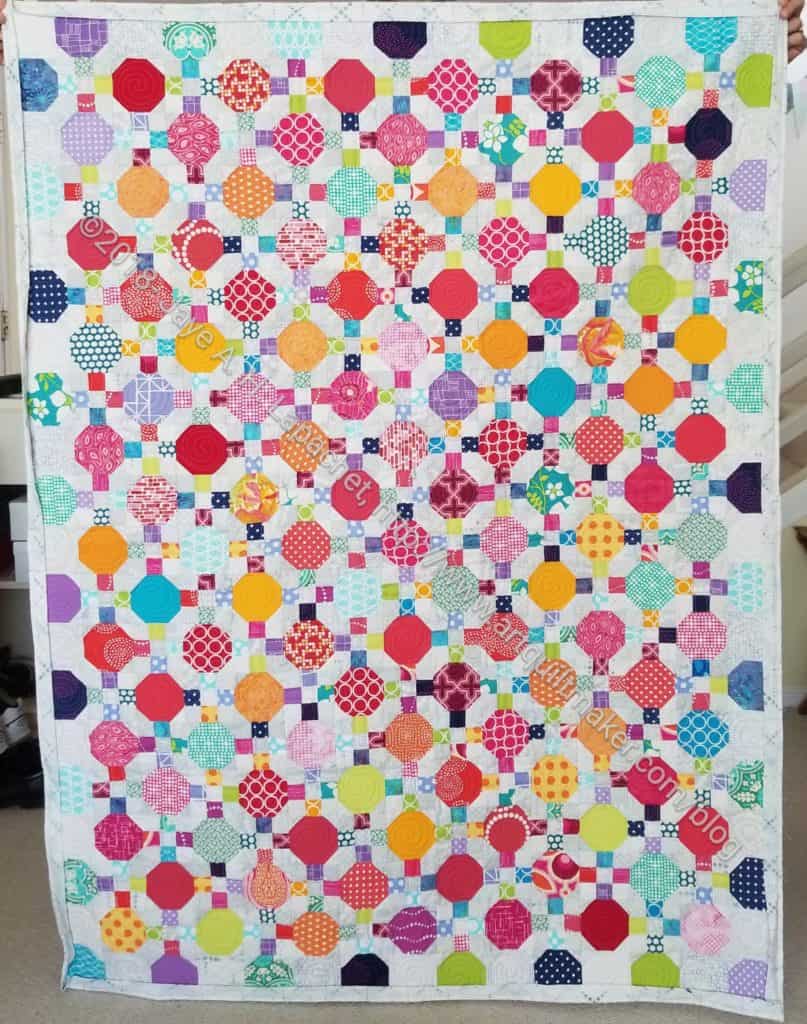 Octagon 9 Patch - ready for binding