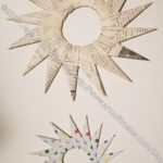 Paper Wreaths with friends
