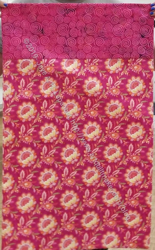 Pink Flowery Pillowcase