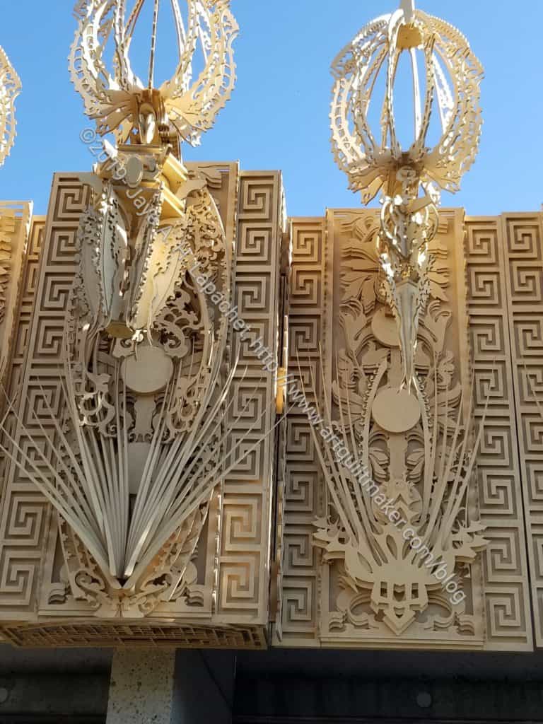Burning Man temple: side