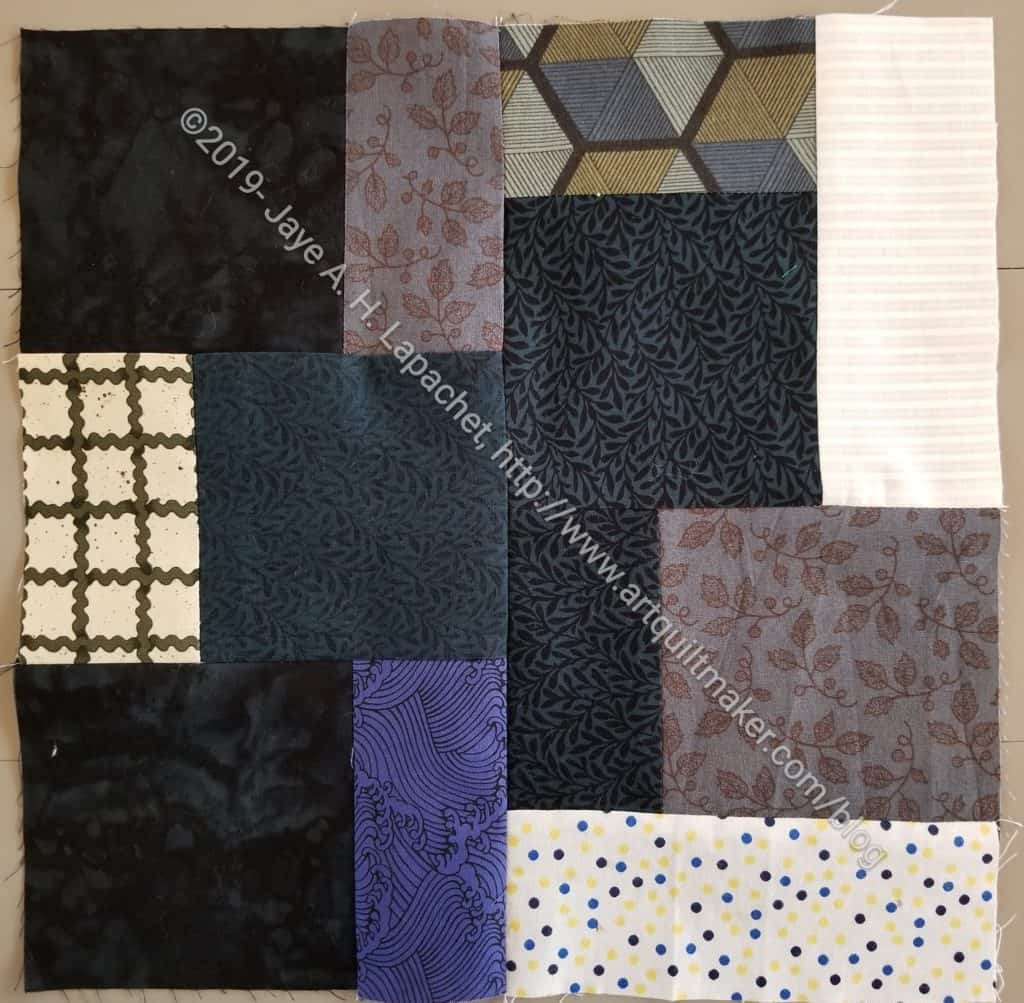 Scrappy Community Quilt Day block 13