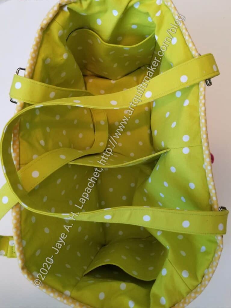 Oslo Craft Bag Swap Gift - interior