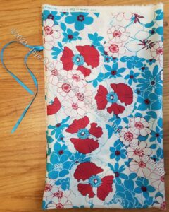 Blue Flower gift bag
