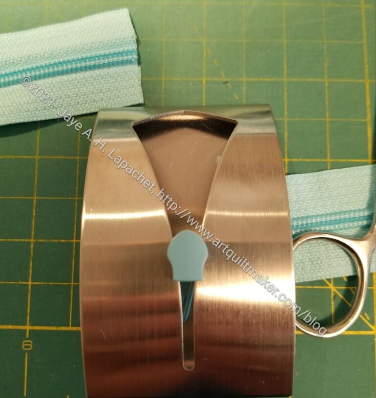 Tutorial Adding Zipper Heads Artquiltmaker Blog