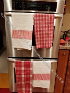 Tea Towels in Use