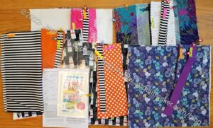 Project Bags cut & ready to sew