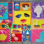 Tarts Come to Tea: quilting finished
