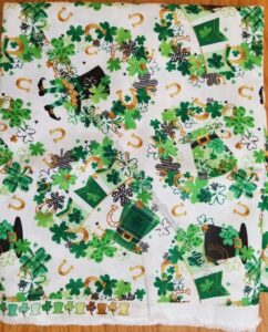 St. Patrick's fabric - March 2023