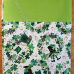 St. Patrick's Day pillowcase 2023
