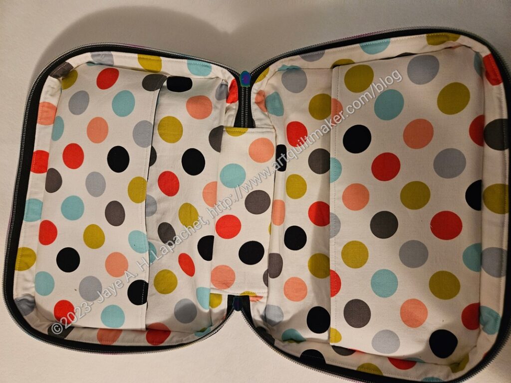 Goldenrod book cover - open