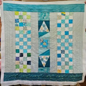 Claire's Make It Work donation quilt
