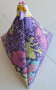 Little Pyramid pouch - back