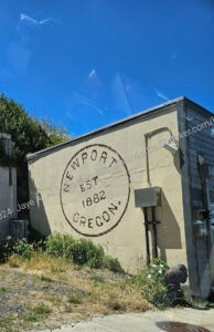 Newport, Oregon mural